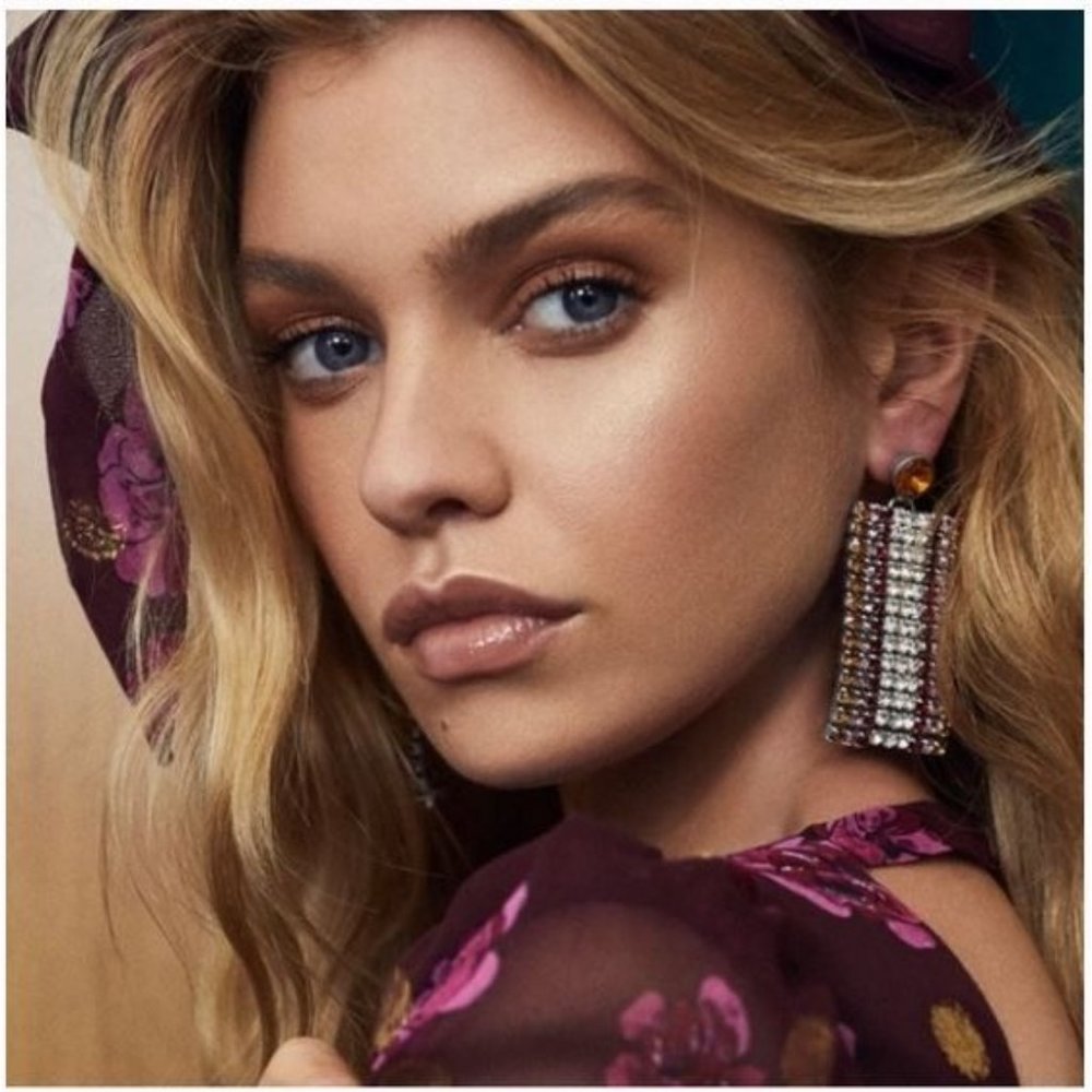 For Love and Lemons Bianca Crystal Earrings